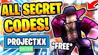 ALL *NEW* SECRET OP WORKING CODES in PROJECT X! (Update 1) Roblox Project X