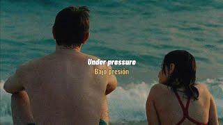 under pressure - queen & david bowie  (lyrics + sub. español) // aftersun