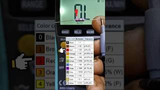 How to calculate the resistance value which has five color bands #value #resistors #tutorial #best