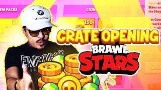 MASSIVE CRATE OPENING IN BRAWL STARS || ThugOP