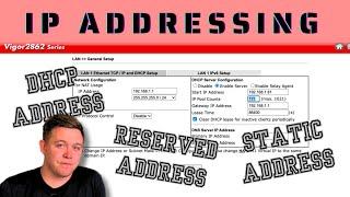 IP Addressing // Static, Dynamic and Reserved