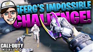 I TRIED *IFERGS IMPOSSIBLE KNIFE ONLY CHALLENGE!* (I didn’t expect this) | Call of Duty Mobile