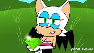 Sonic 06 Real-Time Fandub Games ANIMATIC: Rouge gives Omega weed