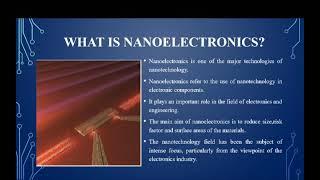 Nanoelectronics