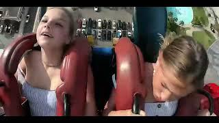 OMG! B*OB FELL OUT on SLINGSHOT RIDE!