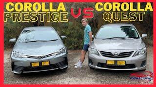 Corolla Prestige vs Corolla Quest | Full Comparison | Young Car Wiz