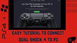 2022 DS4 Windows Setup Prosses | Connect PS4 Controller With PC