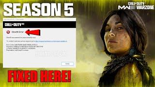 Call of Duty Modern Warfare 3 Season 5 How To Fix Directx encountered an unrecoverable error