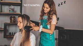 (ASMR) Relaxing Hair Brushing! (ft. OT) No talking!