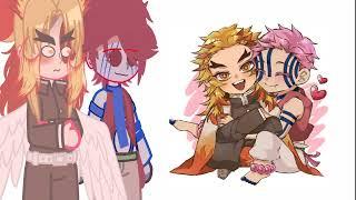 [] •° demon slayer [KNY] /// rate their ships /// / /// Gacha Club /// part. 2/?? °• []