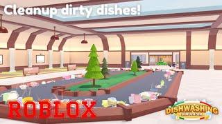 ️СИМУЛЯТОР МЫТЬЯ ГРЯЗНОЙ ПОСУДЫ В РОБЛОКСЕ. ROBLOX DISHWASHING SIMULATOR️