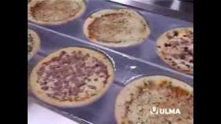 Baked pizza packaging in thermoforming with rigid film and modified atmosphere (MAP)