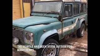 Land Rover Defender 110 Heritage County Station Wagon Full Rebuild by TAMAR