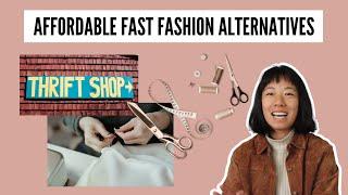 9 Affordable or FREE Alternatives to Fast Fashion