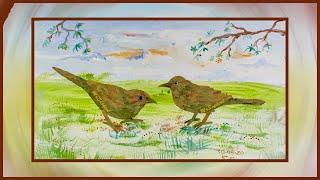 Tamarind leaves sticking as birds # part 2 -Mr.Sopheak