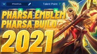 PHARSA EMBLEM AND BUILD SET 2021 | TOP GLOBAL PHARSA BEST BUILD 2021 - Shoryukin Gaming