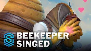 Beekeeper Singed Wild Rift Skin Spotlight