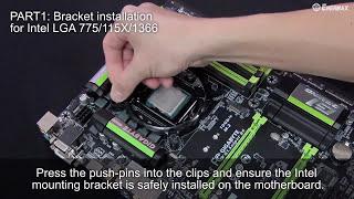 ENERMAX 101 | How to install ENERMAX ETS-N31 Air CPU Cooler