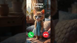 Twinkie calling#ringtone #calling #cat #youtube #cutecat #trending #youtubeshorts #foryou #kitten
