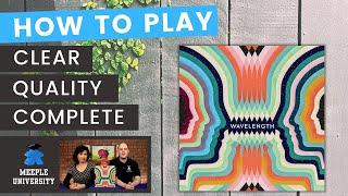 Wavelength Board Game - How to Play
