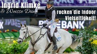 Ingrid Klimke & Weiss Düne |  rocken die Indoor Vielseitigkeit! | Stuttgart German Masters