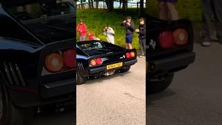 CLASSIC $5M 1985 FERRARI 288 GTO DRIVING INTO GOODWOOD MEET! #shorts #trending #viral #cars #yt #car
