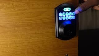 How to Change the Master Code on TEEHO/REVOLO Keypad Deadbolt