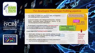 Phenotypic characterization of complex microbial...- Dmitry Rodionov - MICROBIOME - ISMB 2020