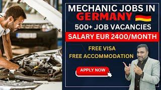 Mechanic Jobs in Germany I Car or Bus Mechanics I Salary EUR 2400 Per month