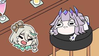 Biboo vs Barstool [Cecilia Immergreen Animated!? feat Koseki Bijou]