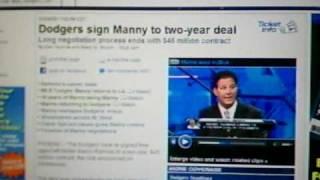 Manny Ramirez, Dodgers Agree to Two year Deal