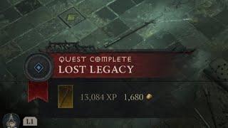 DIABLO 4: Lost legacy