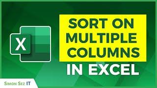 How to Sort on Multiple Columns in Excel