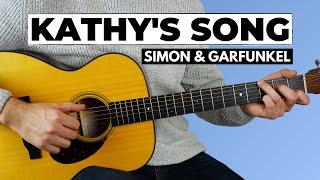 Kathy's Song (Simon & Garfunkel) - Full Guitar Lesson