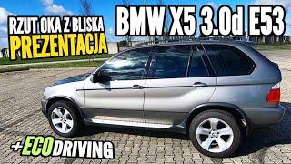 2006 BMW X5 3.0d E53 - Prezentacja z bliska i spalanie w mieście.