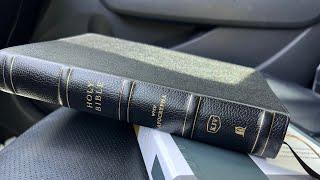 Bible Review KJV With The “Apocrypha” Center Column Reference Bible - I’m Impressed!