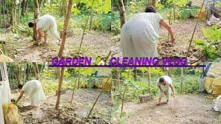 Garden  cleaning vlog ,আজ বাগান টা ভালো করে পরিষ্কার করলাম।@You