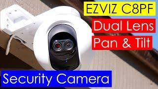 EZVIZ C8PF Review | Unboxing, Install, App, Daytime and Nighttime Video, Zoom and more.