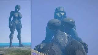 [sfm giantess] Halo tech suits