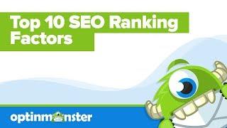 Top 10 SEO Ranking Factors