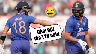  IND 385/9  Virat Kohli Praised Rohit's Excellent Century #rohitsharma Gill superb #hardikpandya