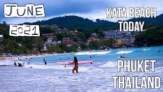 PHUKET THAILAND 2021 BEST BEACHES KATA BEACH TODAY WITH MUSIC | Pinoy in Thailand 4K DRONE