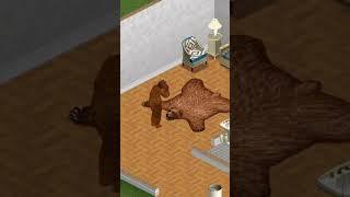 Claire the Bear carried The Sims 1