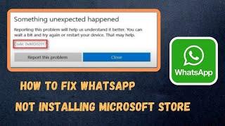 How to Fix Microsoft Store Something Unexpected Happened Error 0x80D02017 on Windows 11 |