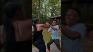 Brandon Grimes VS Dasia Benton Fight Scene #shorts