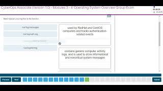 Modules 3 - 4 Operating System Overview Group Exam - CyberOps 1.0