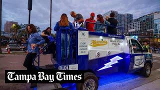 See that Zamboni cruising Tampa before Lightning games? We took a ride.