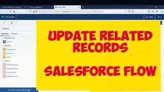 How to Update related records using FLOW