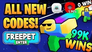 ALL NEW WORKING CODES FOR RACE CLICKER 2023! ROBLOX RACE CLICKER CODES