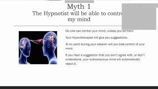 HYPNOSIS :  MYTHS AND FACTS